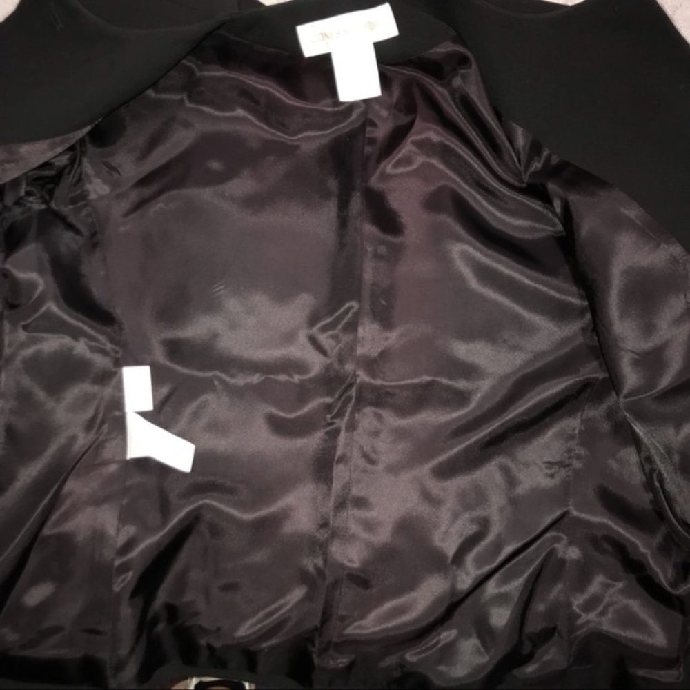 Vintage Jones New York Black Suit Jacket Size 14 NWT plus size - Picture 8 of 9